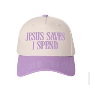 Jesus saves I spend trucker hat
